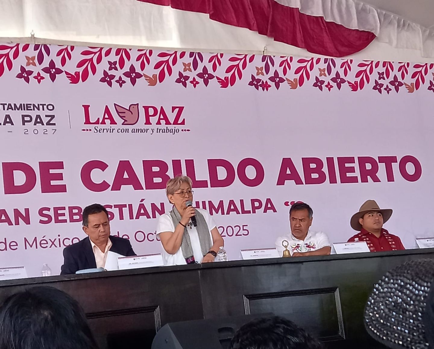 LA OBRA PÚBLICA EN LA PAZ TIENE SENTIDO CIUDADANO, AFIRMÓ LA PRESIDENTA MUNICIPAL