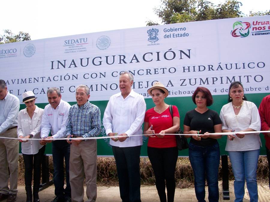 SEDATU entrega obras de Plan Michoacán por 9.7 mdp