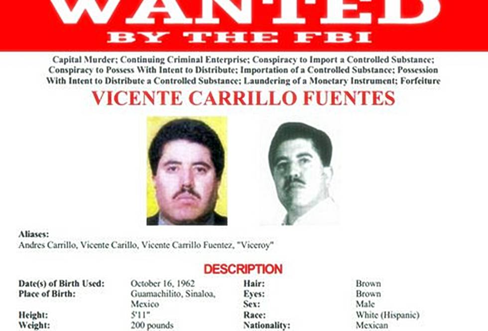 Cae Vicente Carrillo Fuentes en Torreón, Coahuila