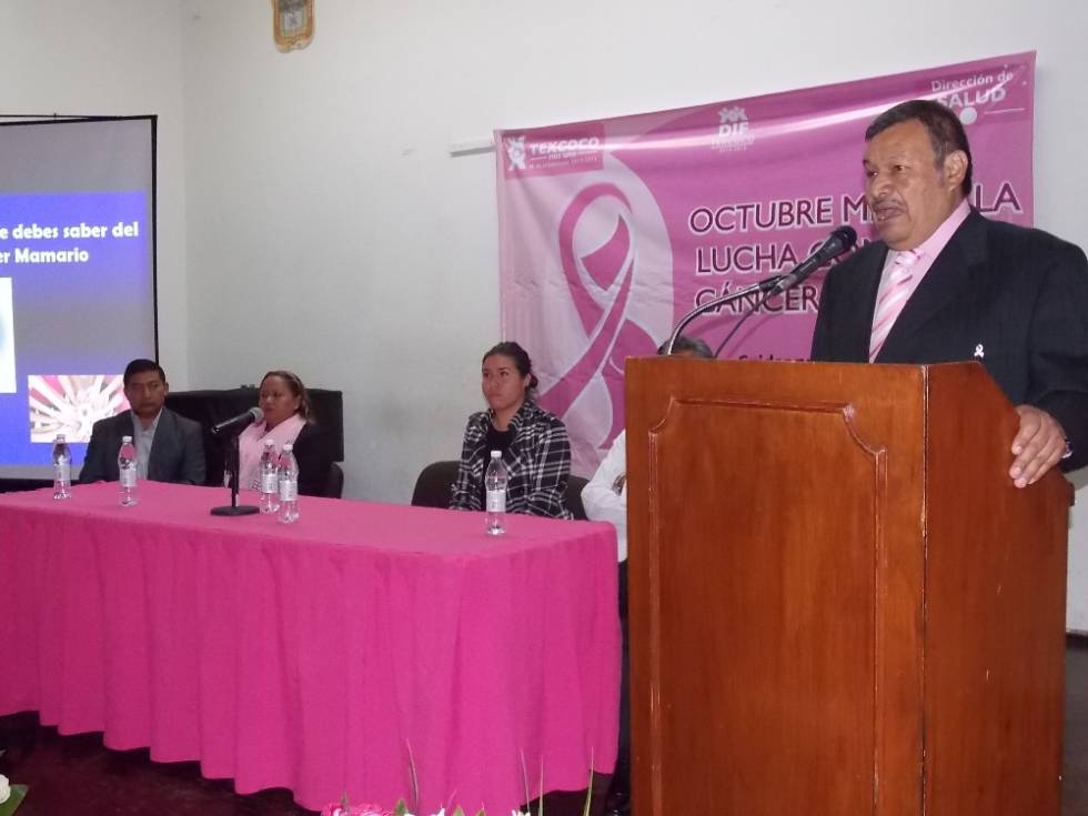 Aleccionadoras actividades en Texcoco durante el mes de lucha contra el cáncer de mama