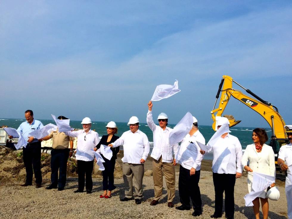 Inicia construcción del nuevo puerto de Veracruz con obras de rompeolas
