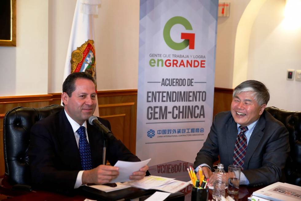 Firma Eruviel Ávila memorándum de entendimiento para atraeer inversiones de China al Edoméx