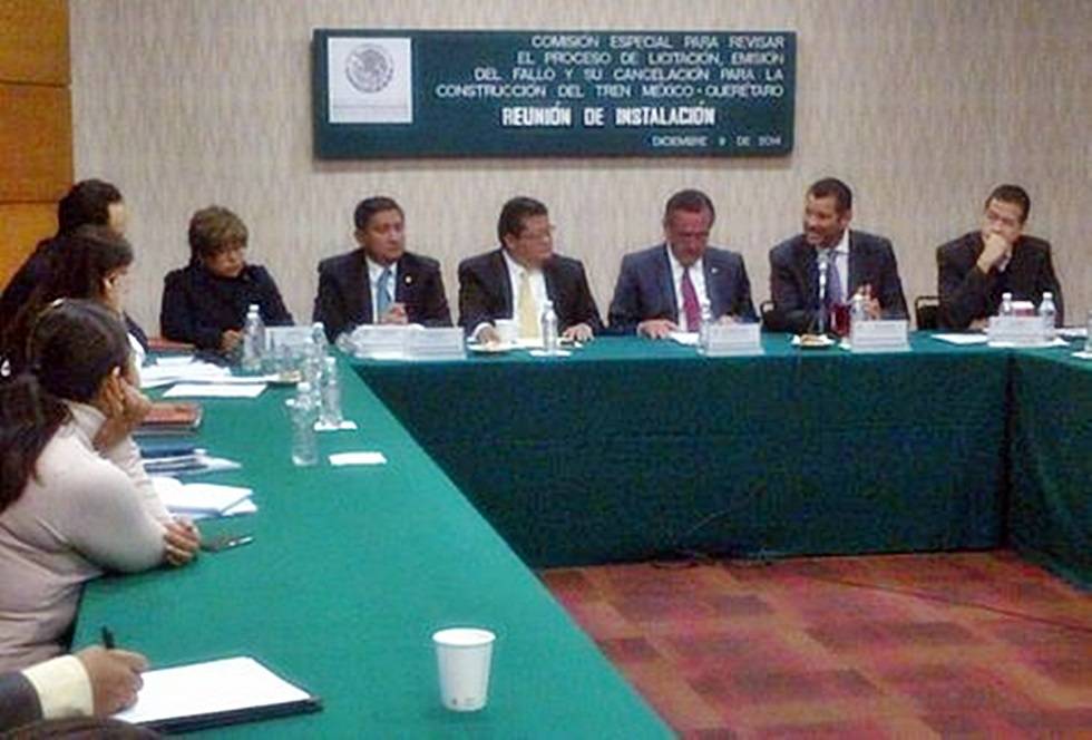 Instalan diputados Comisión Especial sobre licitación del tren México-Querétaro