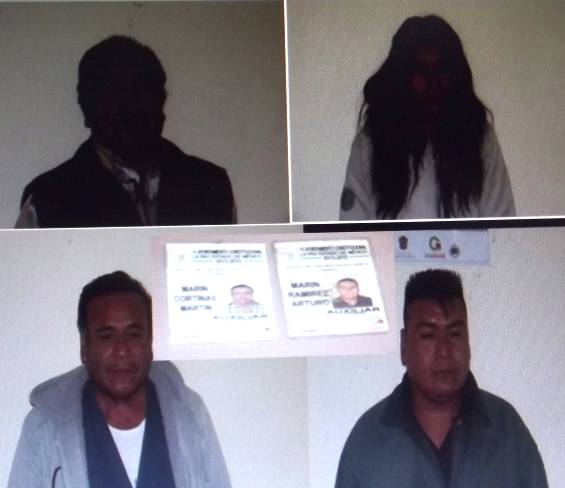 La policía Local Detienen a 4  fraccionadores  clandestinos  en la comunidad de Montecillos.