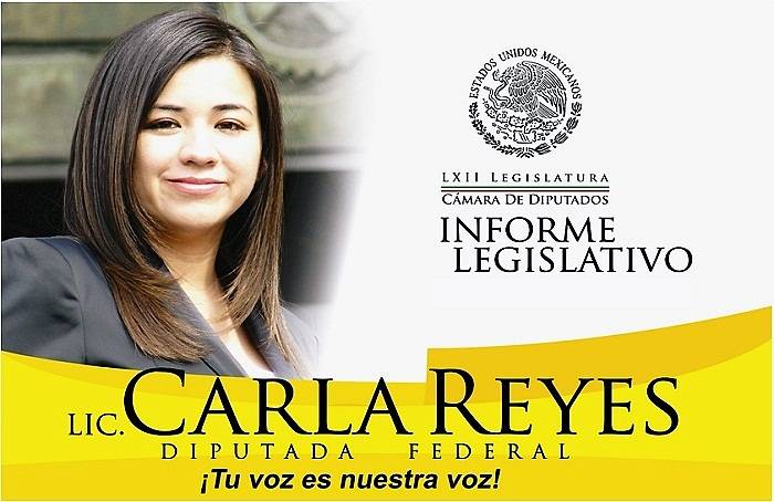 La Diputada Federal Carla Reyes rinde Informe Legislativo