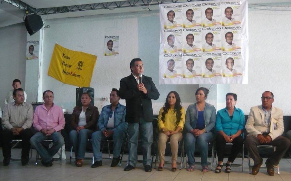 Precandidato del PRD a alcaldía de Ecatepec, Octavio Martínez Vargas inició formalmente su campaña proselitista