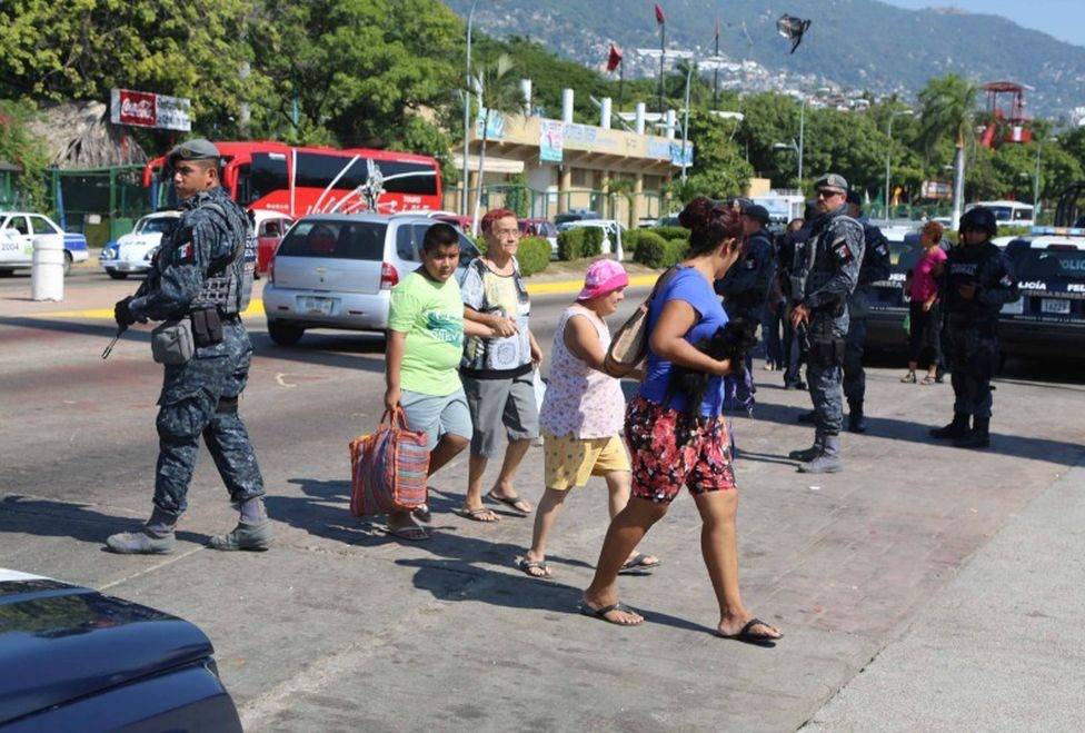 Nula respuesta de la Gendarmería en Acapulco 