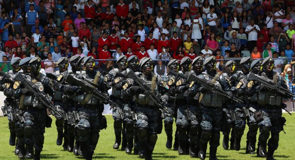 La división de Gendarmería de la Policía Federal culmina cursos de capacitación en el Estado de México