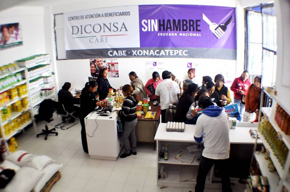 Atiende Diconsa Sur a casi 12 mil beneficiarios de la tarjeta sin hambre
