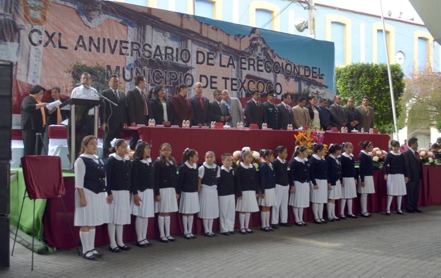 Texcoco conmemora el CXL aniversario de su creación como municipio
