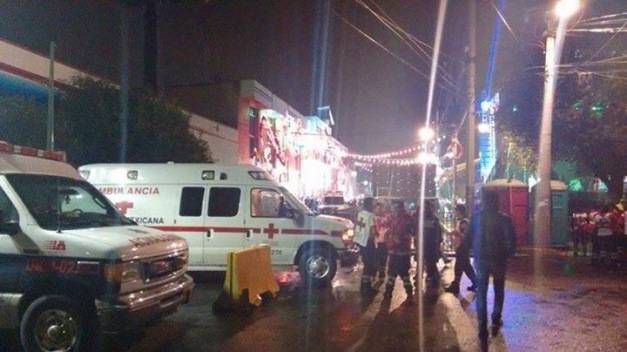 Tragedia en Ixtapaluca durante el Grito de Independecia, un sujeto lanzo gas lacrimogeno