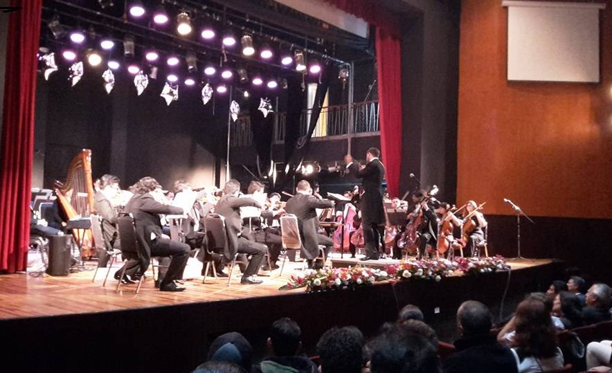 Emotiva presentación de la Orquesta Sinfónica Juvenil del Estado de México en Chapingo 