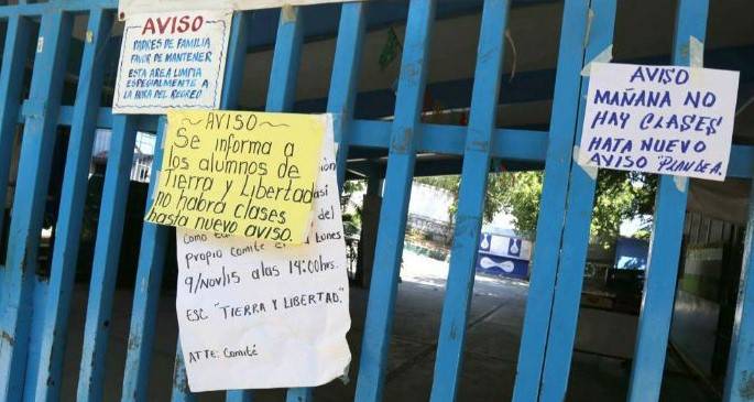 Por inseguridad suspenden clases 79 escuelas de manera parcial y total en Acapulco