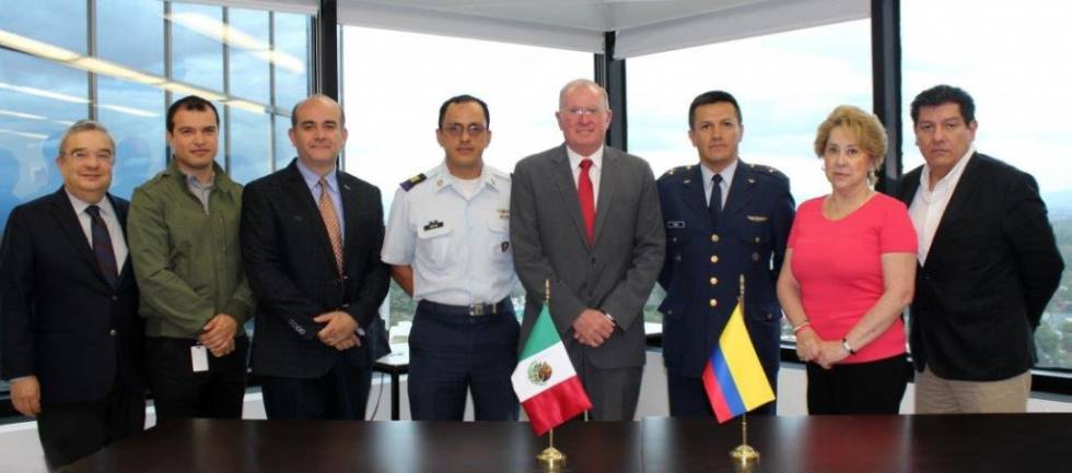 México intercambia experiencias con Colombia para conformar su agencia espacial 