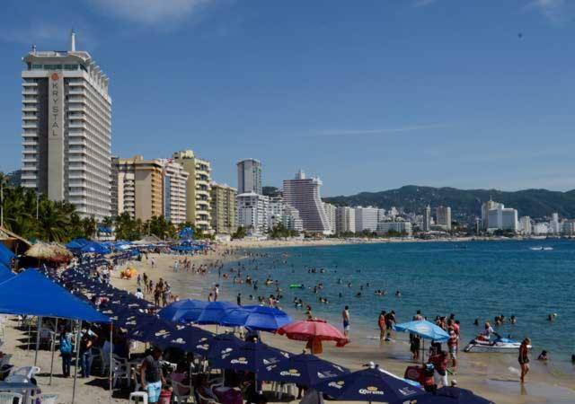Acapulco está al 82.5% de ocupación hotelera