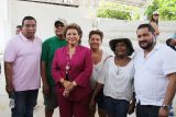 Supervisa Adela Román rehabilitación de ex lavaderos de Manzanillo 