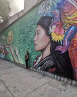 Yalitza Aparicio estrena nuevo mural en CDMX