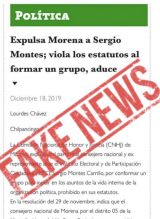 Expone Sergio Montes fake news de El Sur 