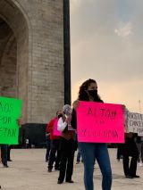 Mujeres de CROC alzan la voz contra feminicidios 
