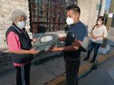 #Antorcha entrega cobijas a la gente de Chalco