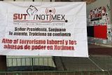 Notimex, un año en huelga
