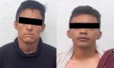 
Par de granujas fueron capturados por la ley por presunto robo con violencia a transporte de carga en Tlalnepantla
