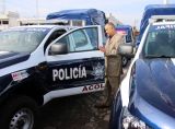 Ayuntamiento de Acolman entregó cinco patrullas nuevas