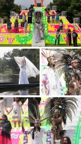 En Día de Muertos, la cultura emana de los canales de Xochimilco 
