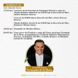 Cierra Fernando de La Mora Décimo Festival Internacional Vientos De La Montaña Texcoco 2022