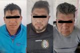 Policía de Ecatepec detiene a tres sujetos por robar fibra óptica