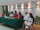  Desconocen campesinos elección de dirigentes de la CNC en la ciudad de México 