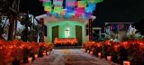 Realizaron en San Bernardino, Texcoco, festival de las ánimas  con altar gigante 