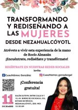Cuauhtémoc González Te Invita a Transformando y Rediseñando a Las Mujeres Desde Nezahualcóyotl