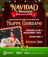 El Espectáculo de Gala de Navidad en Texcoco No te Puedes perder la  Presentación de Filippa  Giordano 