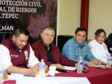 Realizan reunión de titulares de las Unidades Municipales de Protección Civil en Acolman