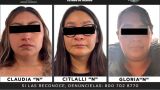 Tres mujeres fueron capturadas por la FGJEM acusadas por presunto fallecimiento de niños