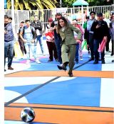 Ale Rojo de la Vega entrega cancha rehabilitada en la colonia Juárez