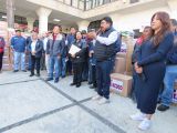 El Gobierno de Texcoco Entregó Uniformes y Arcones Navideños a Personal Sindicalizado 