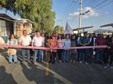 Blanca Guadalupe Sánchez Osorio encabezó la entrega oficial de los trabajos de reencarpetado en el Camino Acolman–Xometla