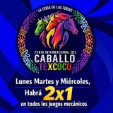 No te Pierdas la Oportunidad del 2x1 en la Feria del Caballo en los Juegos Mecánicos