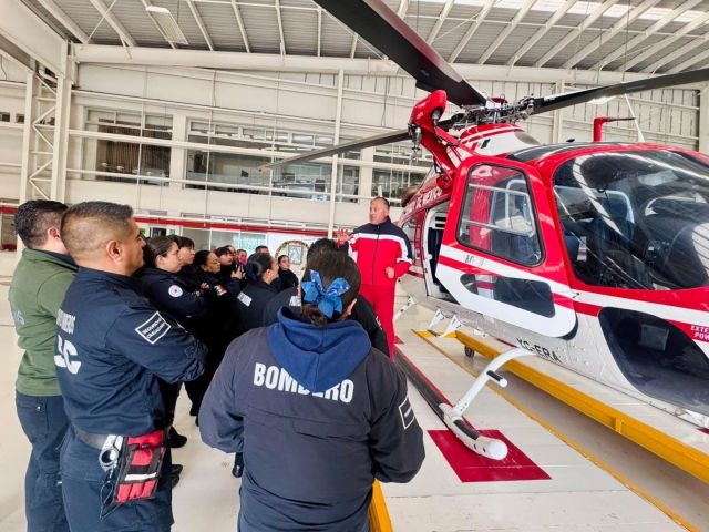 Imparte grupo relámpagos cursos a personal del EdoMéx e Hidalgo para la atención de emergencias 