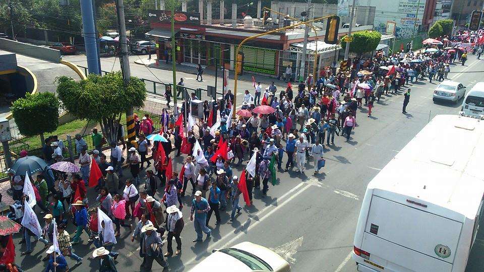 Se une la ciudadanía a la mega marcha en Ecatepec en contra de su gobierno municipal  