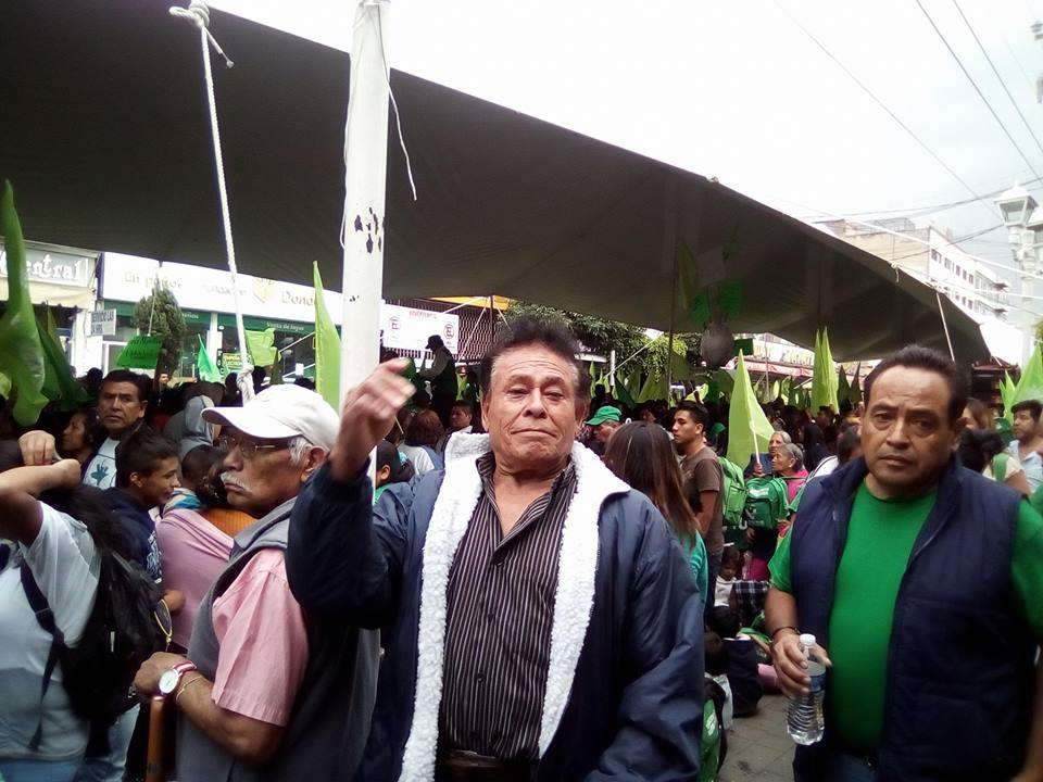 El gran deportista El Borrego de Texcoco ex Luchador profecional se une al proyecto Verde