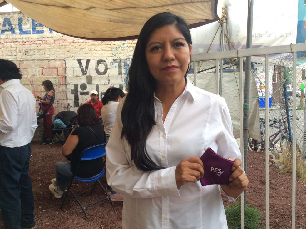 Entrevista con la candidata a diputada Federal Reyna Peralta