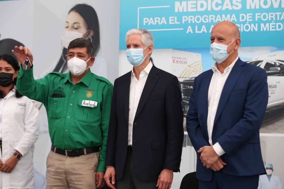 Reconoce al Gobierno de México por el respaldo a través del programa de Fortalecimiento a la Atención Médica, 