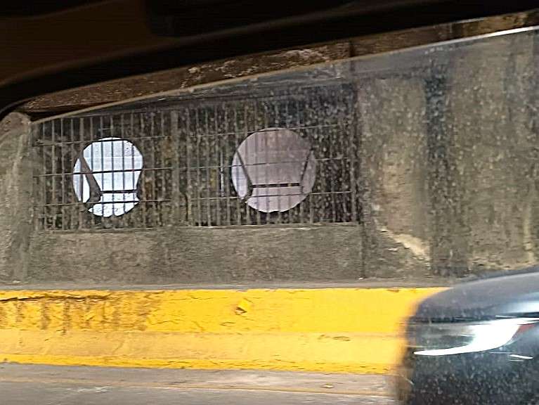 La peligrosidad del túnel aumenta exponencialmente durante las horas pico. 