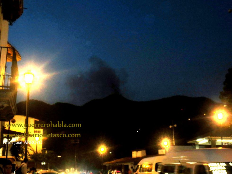 Más de 15 hectáreas afectadas por incendio provocado en Taxco