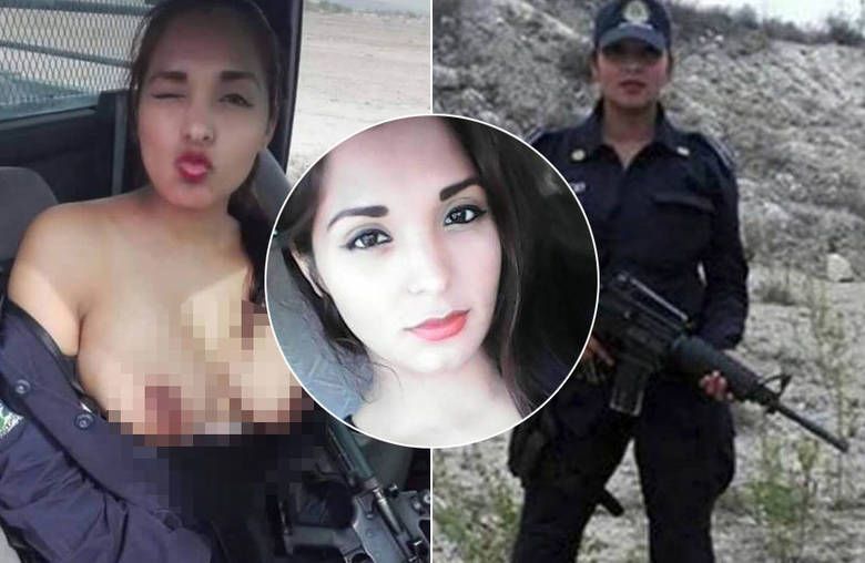 Filtran más fotos de la policía nudista en poses sensuales