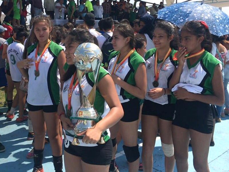 Chimalhuacán gana primer lugar en Nacional de Voleibol