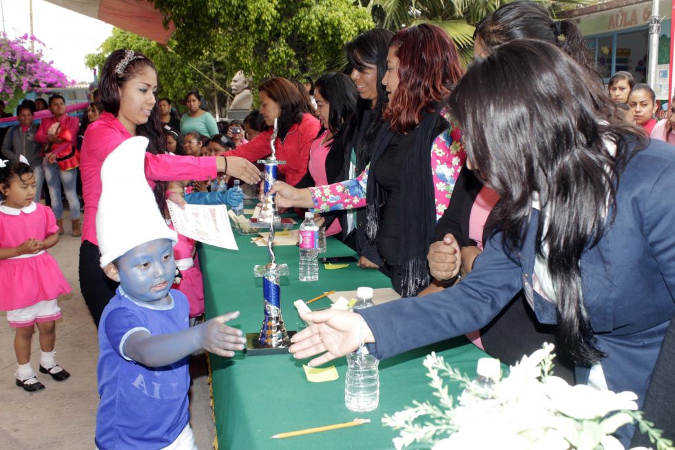 Realizan demostración de rondas infantiles en Chimalhuacán